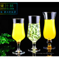 Creative transparent glass juice cup